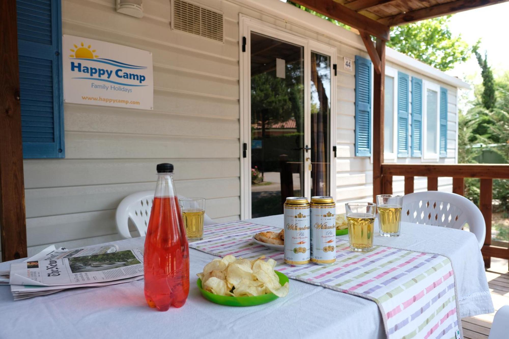 Happy Camp Mobile Homes In Camping Village Rosapineta Rosolina Mare Eksteriør bilde
