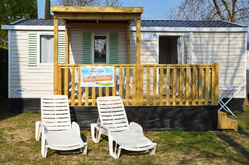 Happy Camp Mobile Homes In Camping Village Rosapineta Rosolina Mare Eksteriør bilde
